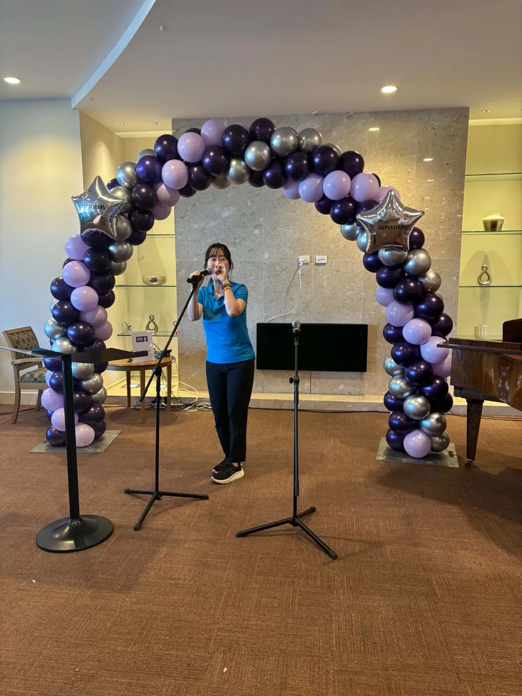 Presentation and celebration arch
