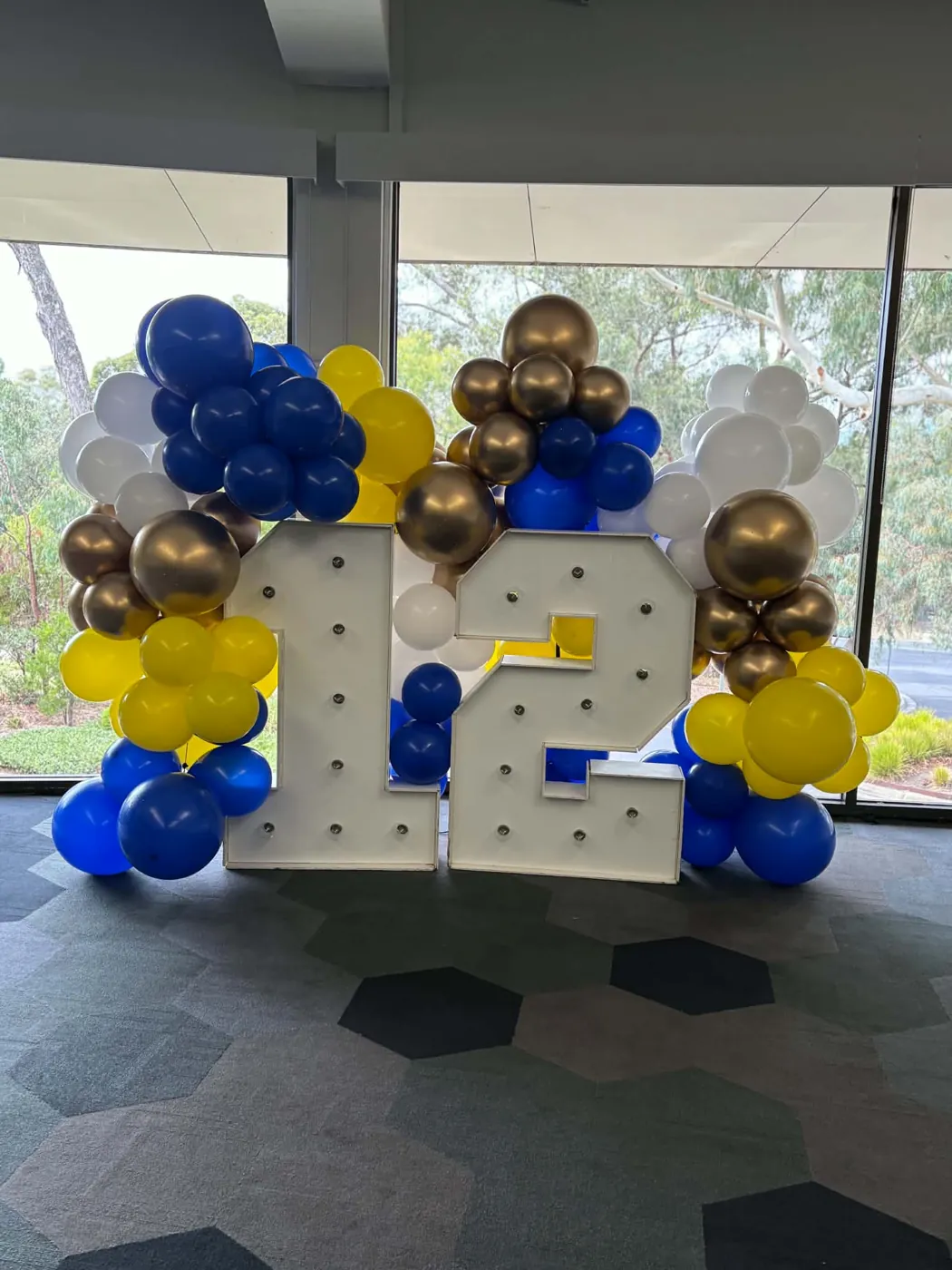 Milestone number display