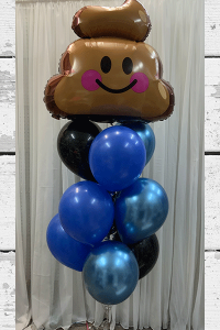 Poop Emoji Balloon Bunch