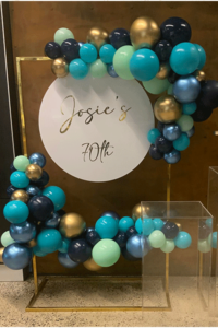 Acrylic Circle Garland Frame Package