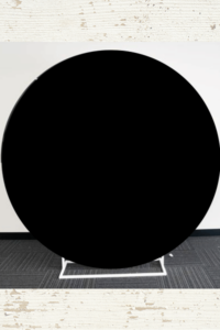 Black Solid Acrylic Backdrop