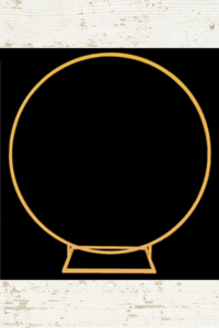 Gold Circle Hoop
