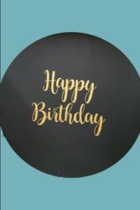 Happy Birthday Backdrop
