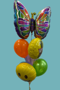 Butterfly Happy Balloon Bunch
