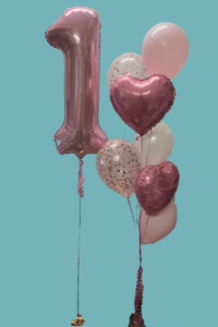Pretty pink sparkle number