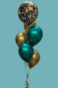 Graduation celebratory Balloon bunch