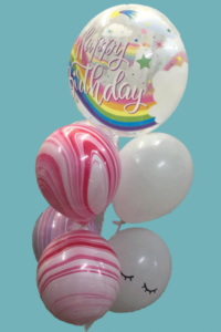 Supa Kid Unicorn & Rainbow Happy Birthday Bunch