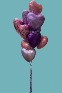 Balloon Hearts in abundance
