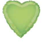 lime green heart