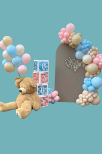 Single Sailboard, garland, neon light, BABY cubes