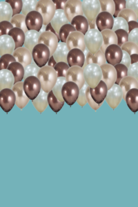 100 Loose balloons - 30cm