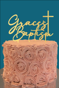 Baptism with Cross