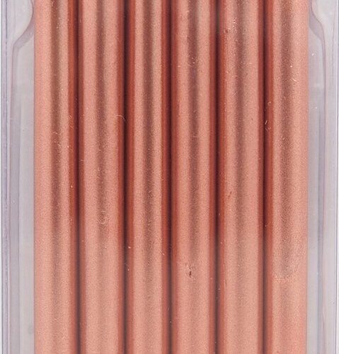 12 Rose Gold Candles