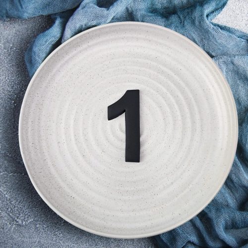 Number Cutter #1 — illustrative reference; actual product differs as described
