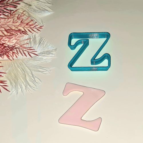 Queenie Cookie Cutters - Letter Z — illustrative reference; actual product differs as described