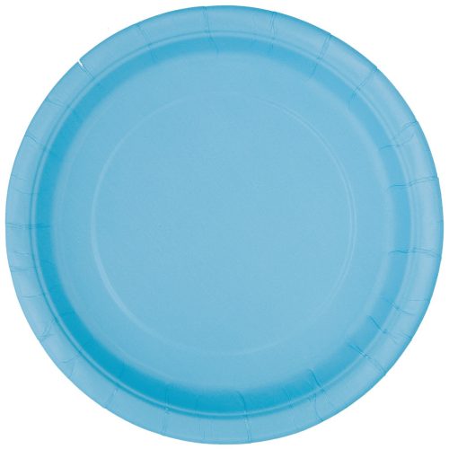 Powder Blue 8 x 18cm (7") Paper Plates