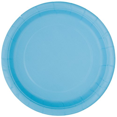 Powder Blue 8 x 23cm (9") Paper Plates