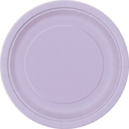 Lavender 8 x 18cm (7") Paper Plates