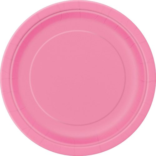 Hot Pink 8 x 18cm (7") Paper Plates