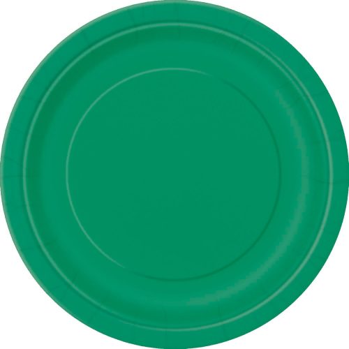 Emerald Green 8 x 18cm (7") Paper Plates