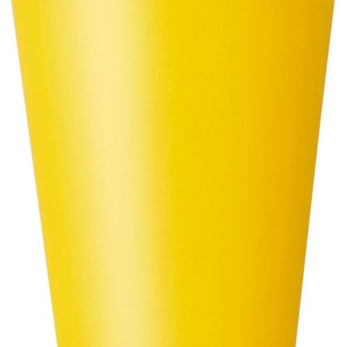 Sunflower Yellow 8 x 270ml (9oz) Paper Cups
