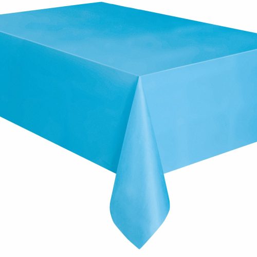 Powder Blue Plastic Tablecover Rectangle 137cm x 274cm (54" x 108")