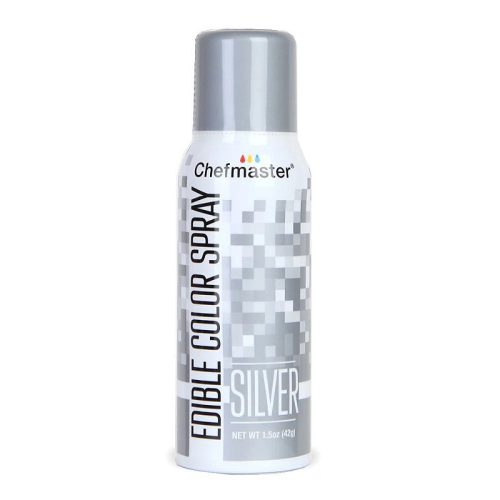 Chefmaster Silver Edible Colour Spray 42g