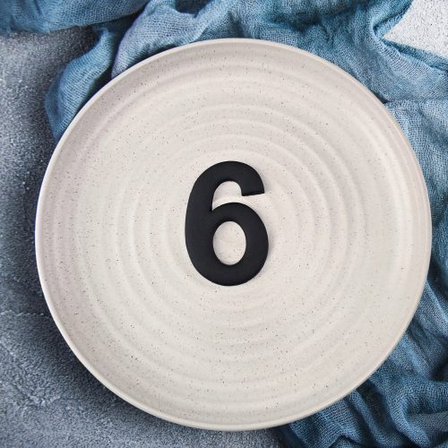 Number Cutter #6/9 — illustrative reference; actual product differs as described