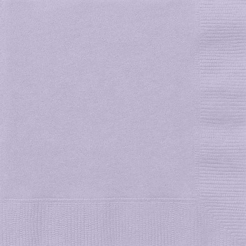 Lavender 20 Beverage Napkins 2ply 25.4cm x 25.4cm (10" x 10")