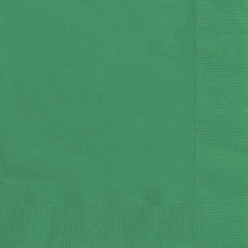 Emerald Green 20 Luncheon Napkins 2ply 33cm x 33cm (13" x 13")