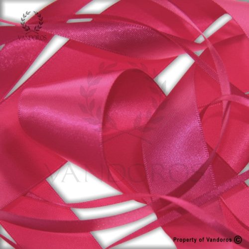 RIBBON POLY SATIN FUCHSIA 38MM — illustrative reference; actual product differs as described