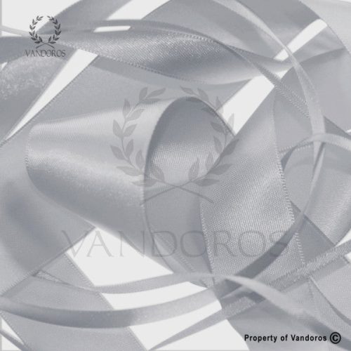RIBBON POLY SATIN SILVER 10MM — illustrative reference; actual product differs as described