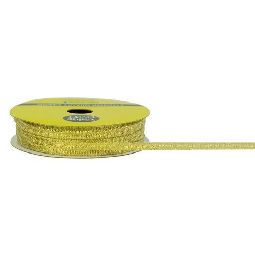 RIB NYLON TAFFETA 3MM METALLIC GOLD 11M — illustrative reference; actual product differs as described