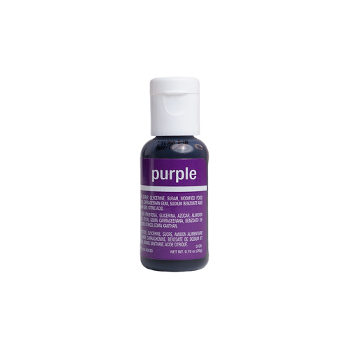 Chefmaster Purple Liqua-Gel food colouring bottle, 0.7oz