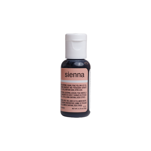 Chefmaster Sienna Liqua-Gel food colouring bottle, 0.7oz
