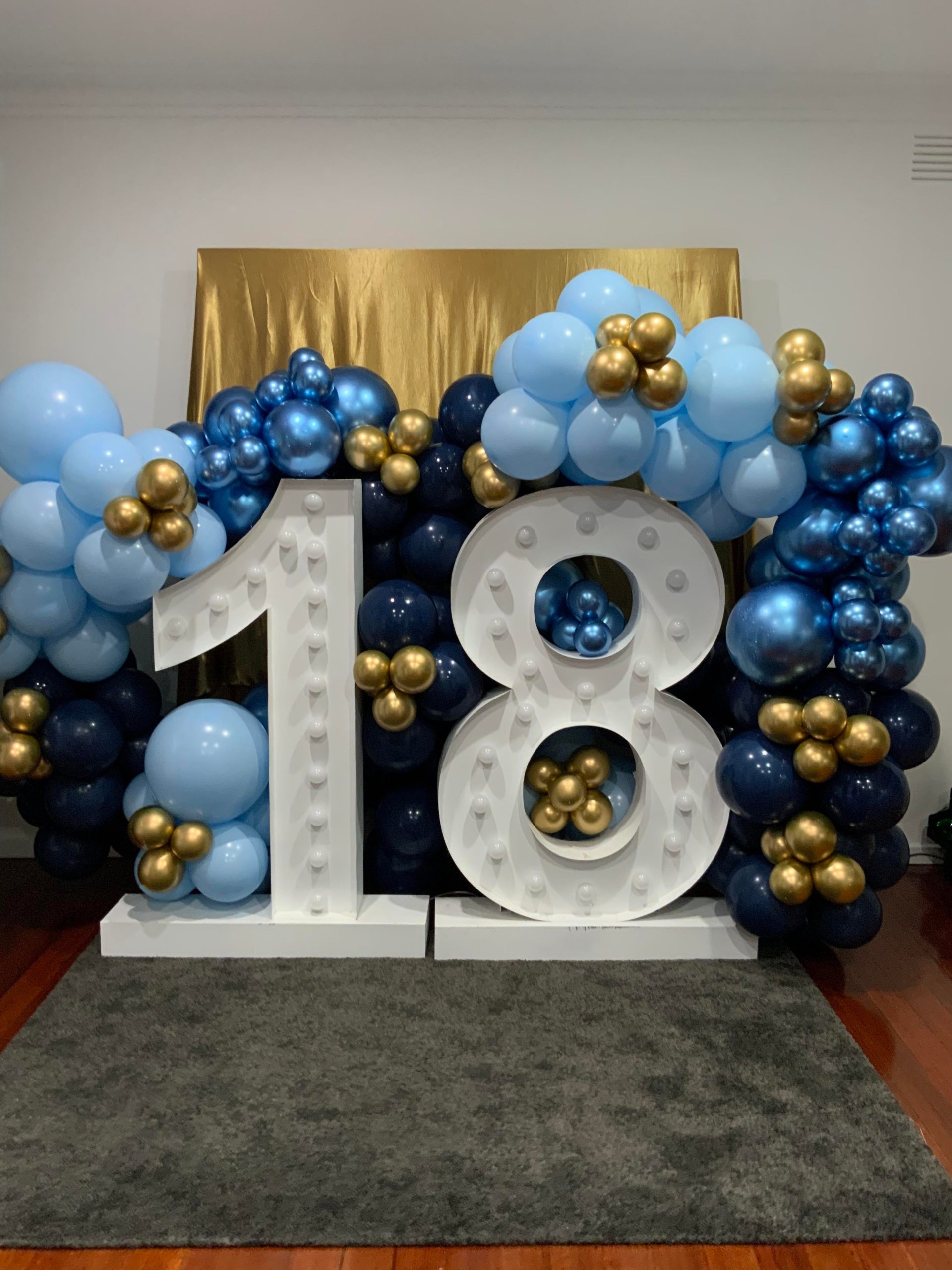 Marquee LED Numbers 18 - Hire - Image 3