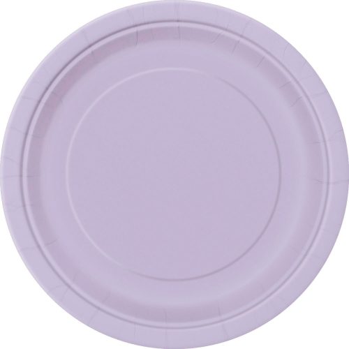 Lavender 8 x 18cm Paper Plates