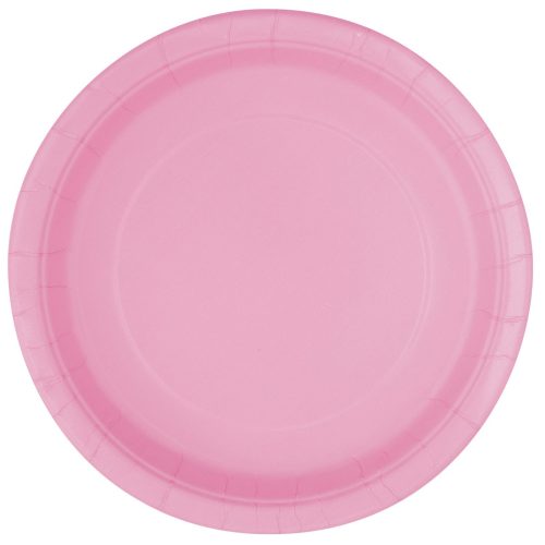 Lovely Pink 8 x 18cm Paper Plates