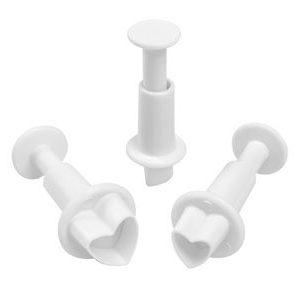 Mondo Heart Plunger Cutter Set – 3 Piece