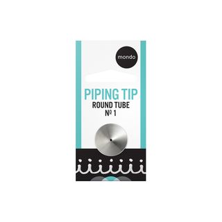 Mondo #1 Stainless Steel Round Piping Tip