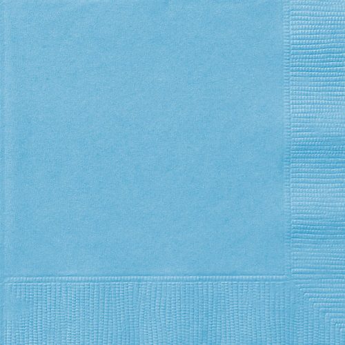 Powder Blue 20 Luncheon Napkins 2-ply 33cm x 33cm
