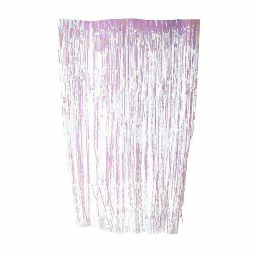 Party Maker Iridescent Fringe Curtain