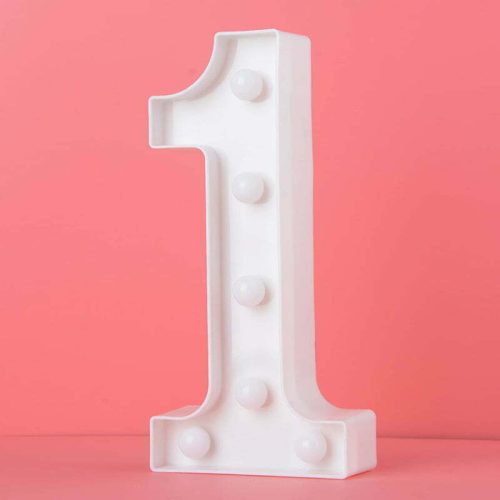 Party Maker LED Number Light – 1