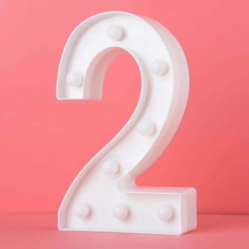 Party Maker LED Number Light – 2