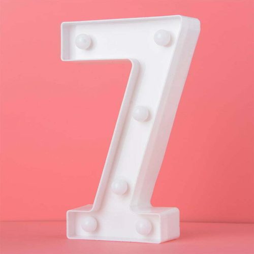 Party Maker LED Number Light – 7