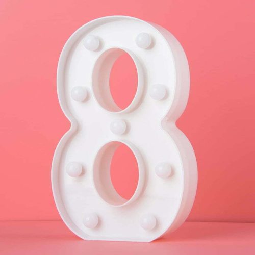 Party Maker LED Number Light – 8