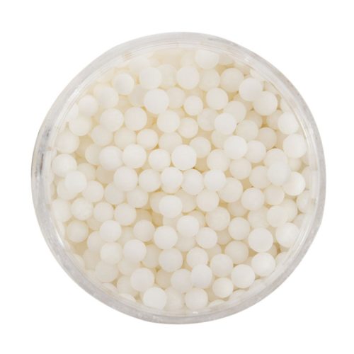 Sprinks Cachous Pearl Beads Matte White 4mm 65g