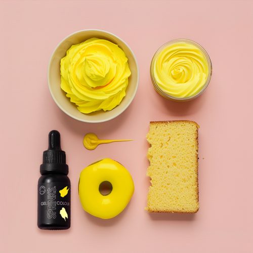 Sprinks Lemon Gel Food Colouring 15ml