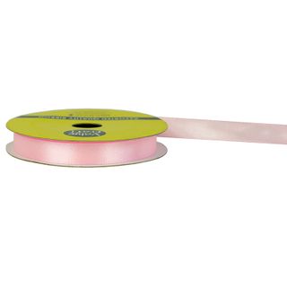 RIB 10MM POLYESTER SATIN BABY PINK 10M — illustrative reference; actual product differs as described