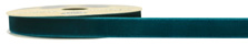 Value Craft Teal Velvet Ribbon 10mm x 3m